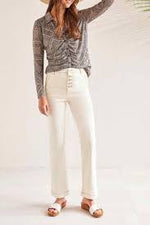 Women's Brooke Shank Button Fly Micro Flare Jeans