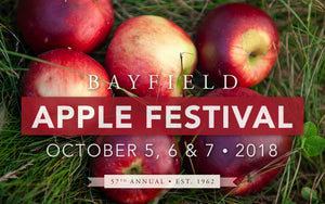Bayfield Apple Festival - October 5 - 7, 2018 - Most popular autumn festival in WI
