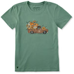 WOMEN'S PUMPKIN PATCH PICKUP SHORT SLEEVE TEE