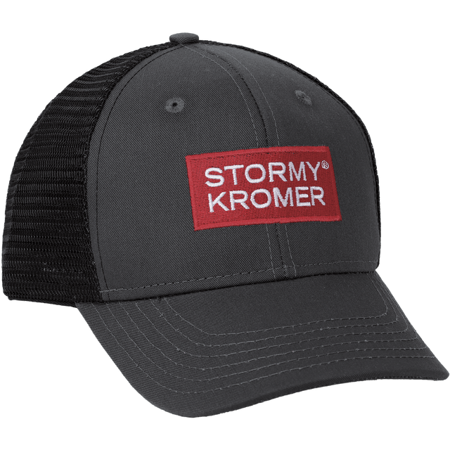 STORMY KROMER LOGO TRUCKER CAP