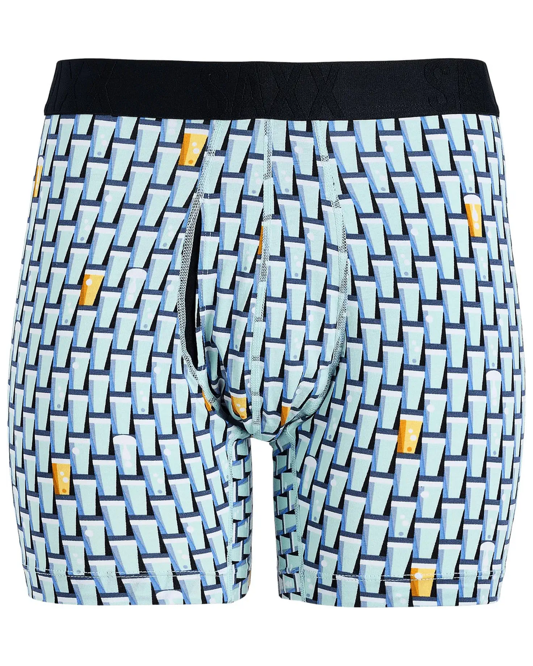 MENS SAXX DROPTEMP COOLING COTTON BOXER BRIEF FLY