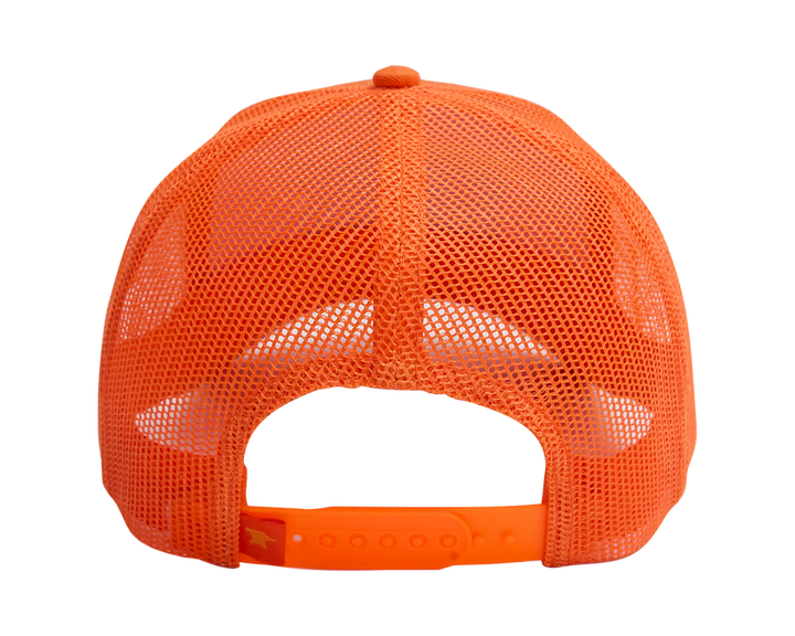 Blaze Orange Logo PVC Patch Hat