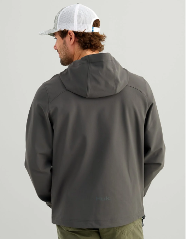 HUK MENS BREAKER HOODED PULLOVER