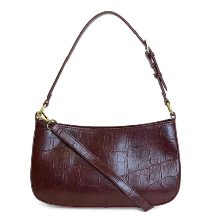 JOY SUSAN Erin Faux Croc Hobo Shoulder/ Crossbody
