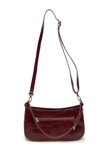 JOY SUSAN Erin Faux Croc Hobo Shoulder/ Crossbody