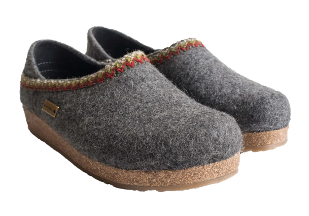 HAFLINGER GRIZZLY GZH ZIGZAG CLOGS
