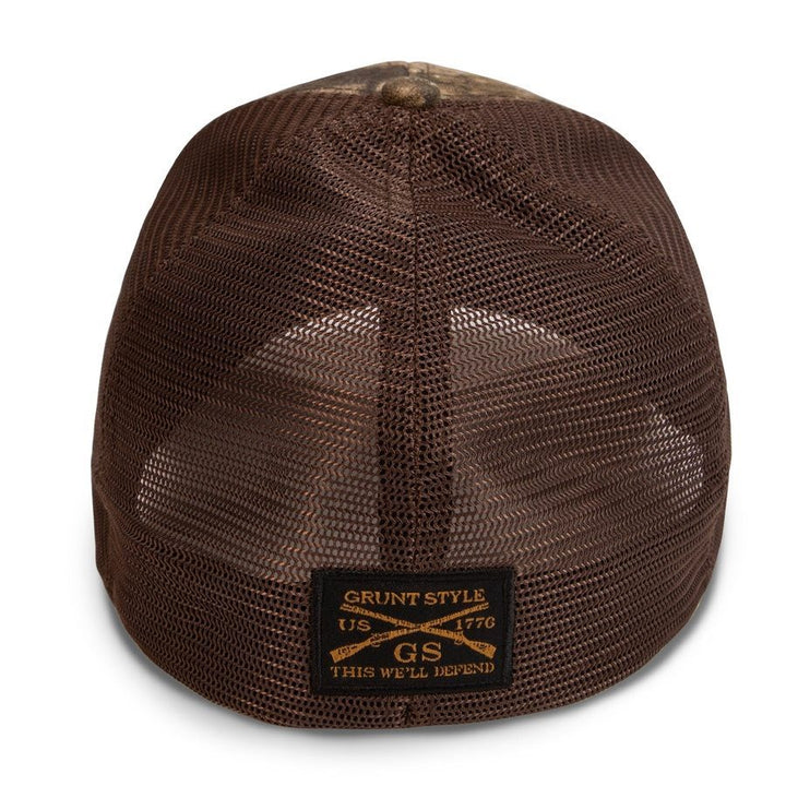 GRUNT STYLE REALTREE APX FLAG STRETCH FIT HAT