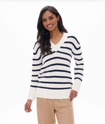 WOMEN'S HATLEY V-NECK SWEATER