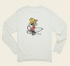 HOWLER BROS COTTON LONGSLEEVE T-SHIRT EL MONITO SURFS