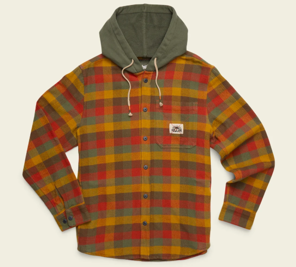 HOWLER BROS SALVO HOODED BLANKET FLANNEL