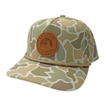 LOCAL GIRL OUTFITTERS LEATHER PATCH ROPE HAT