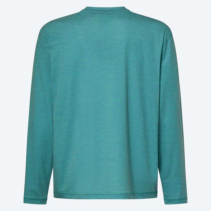 MENS COSTA LS VOYAGER CREW WATER PRINT