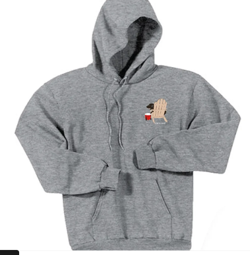 DOG IS GOOD NEVER DRINK ALONE HOODIE