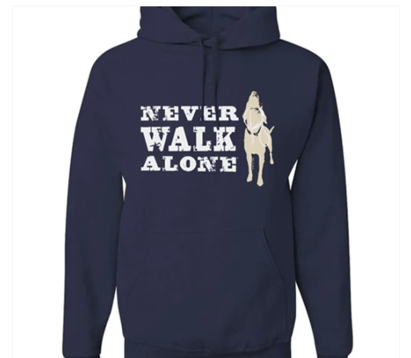 DOG IS GOOD NEVER WALK ALONE HOODIE