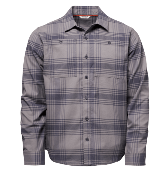 SIMMS MENS TAILOUT FLANNEL LOUIE PLD