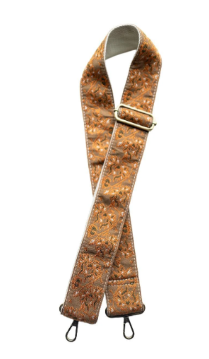 2" LEAFY VINES Guitar Strap