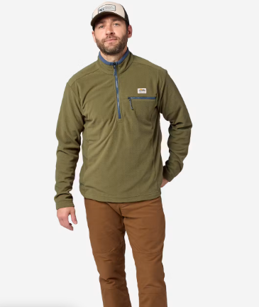 MARMOT MENS UPWARD FLEECE HALF-ZIP PULLOVER