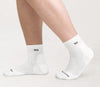 Men's Solid Midweight Quarter Sock