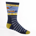 MENS  WAY BACK MIDWEIGHT CREW SOCK