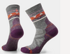 Women's Hike Light Cushion Zig Zag Valley Mid Crew Socks