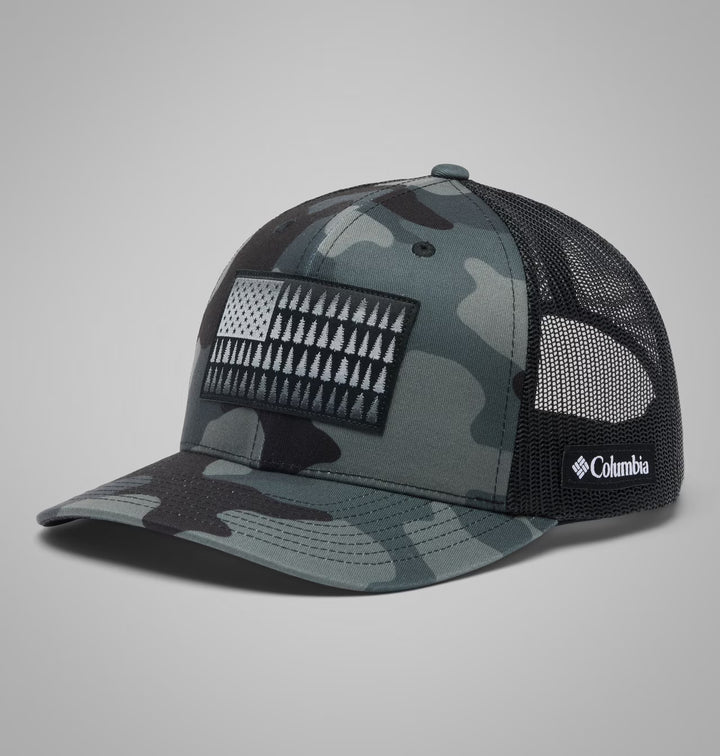Columbia Tree Flag Mesh Snap Back Cap