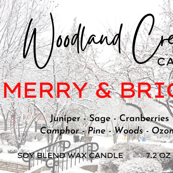 WOODLAND CREEK Soy Wax Candle