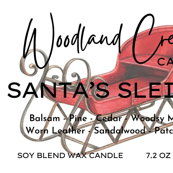 WOODLAND CREEK Soy Wax Candle