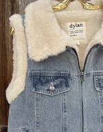 ASHER DENIM VEST DYLAN