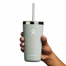 20 OZ All Around Tumbler CLEAR Straw Lid