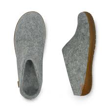 Slip On w/ Natural Rubber Sole Slippers