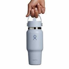 24 oz Wide Flex Straw Travel Bottle
