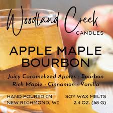 Apple Maple Bourbon Soy Blend Wax Candle