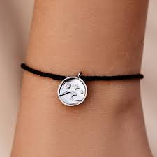 WAVE COIN BRACELET SILVER