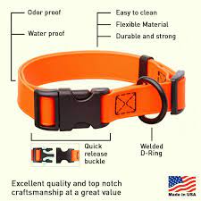 DogLine Biothane Dog Collar w/ Quick Release