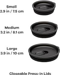 CLOSEABLE PRESS IN LID