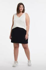 Women's Pull On Faux Wrap Skort