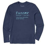 Men's Funner Defined Long Sleeve Crusher Tee