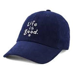 Corduroy Chill Life is Good Vintage Cap