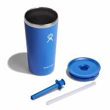 20 OZ All Around Tumbler CLEAR Straw Lid