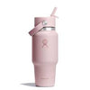 24 oz Wide Flex Straw Travel Bottle