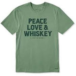 Men's Crusher Tee Wordsmith Whiskey