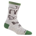 Women's Woodland Creatures Crew Lightweight Sock