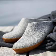Slip On w/ Natural Rubber Sole Slippers