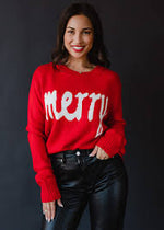 Red Merry Sweater