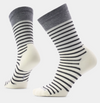Women's Everyday Pin Stripe Crew Sock