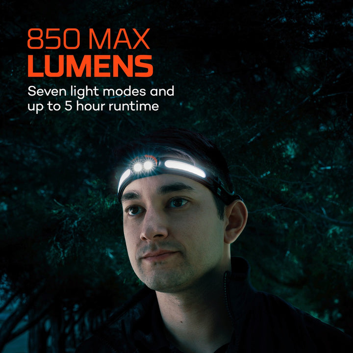 NEBO CURVEBEAM 850 FLEX HEADLAMP