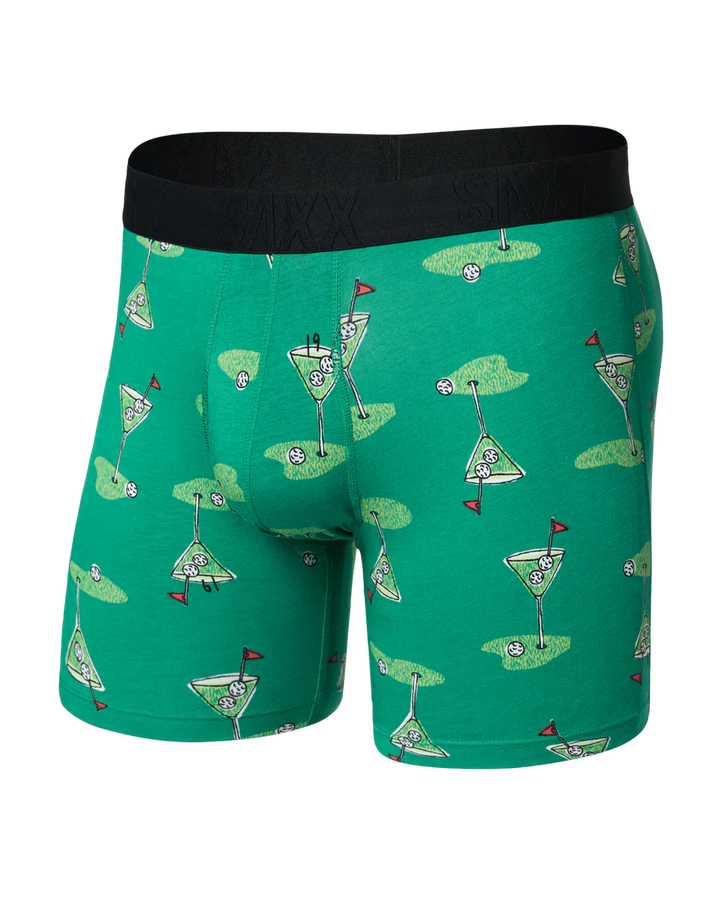 MENS SAXX DROPTEMP COOLING COTTON BOXER BRIEF FLY