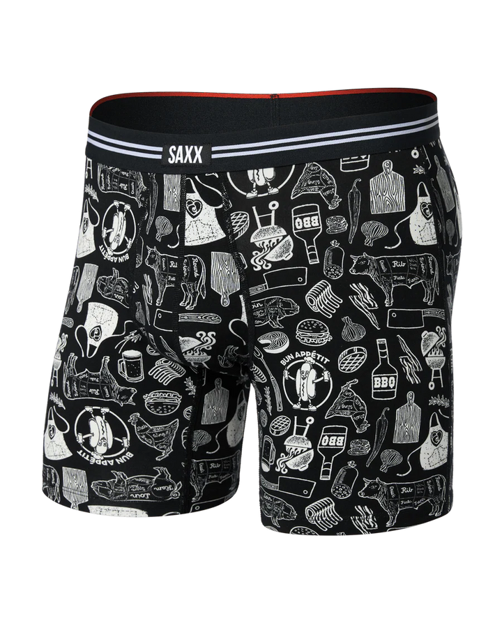 MENS SAXX VIBE XTRA SOFT COMFORT BOXER BRIEF FLY