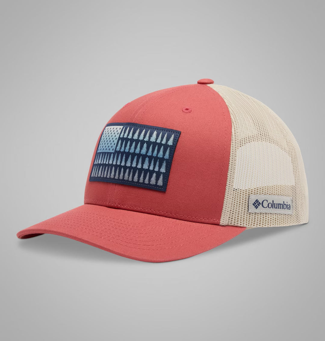 Columbia Tree Flag Mesh Snap Back Cap