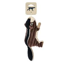 TALL TAILS Plush Chipmunk Squeaker Dog Toy